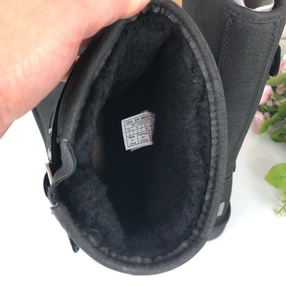 UGG winter boots faux fur size 5 (A#12a) - Picture 7 of 8